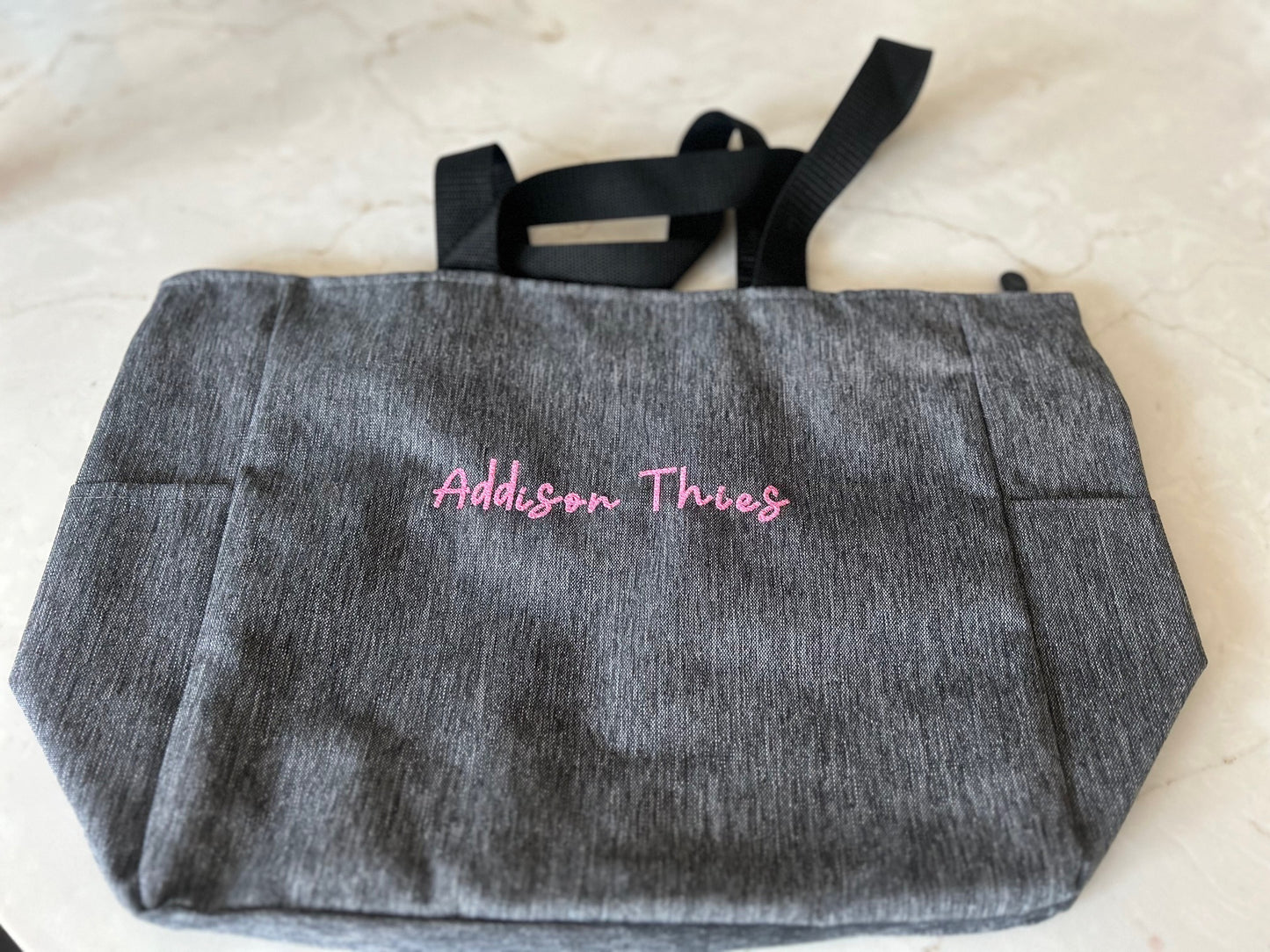 Lightweight Zippered Tote - Multiple Colors