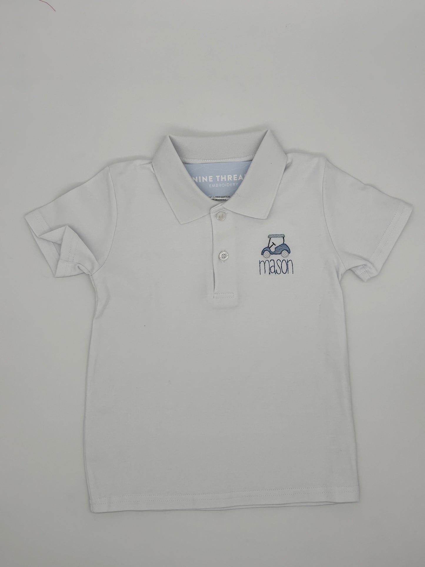 Golf Cart Toddler Golf Shirt