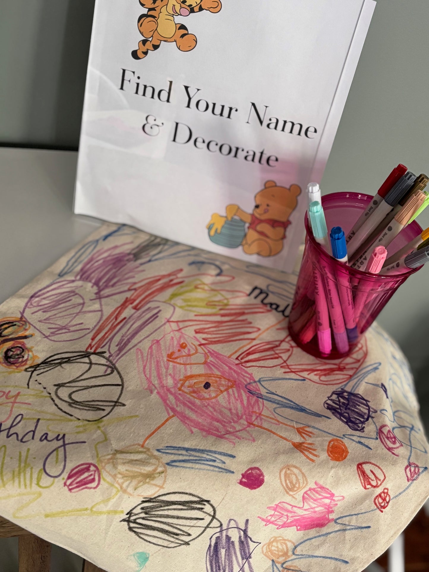 Color On Me Party Favor Bags