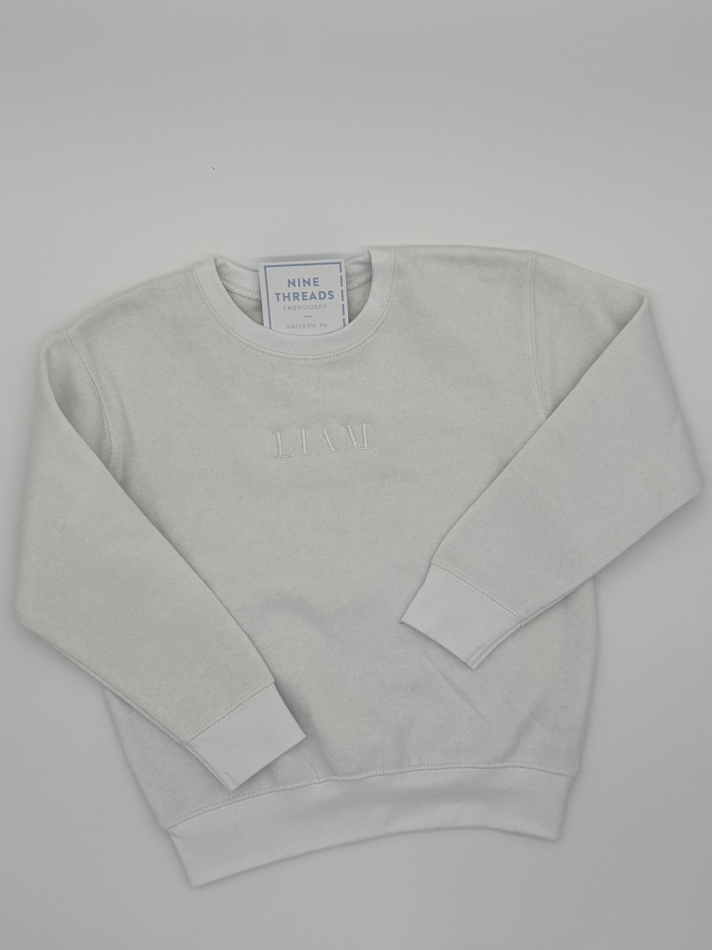 Toddler or Youth Name Sweatshirt
