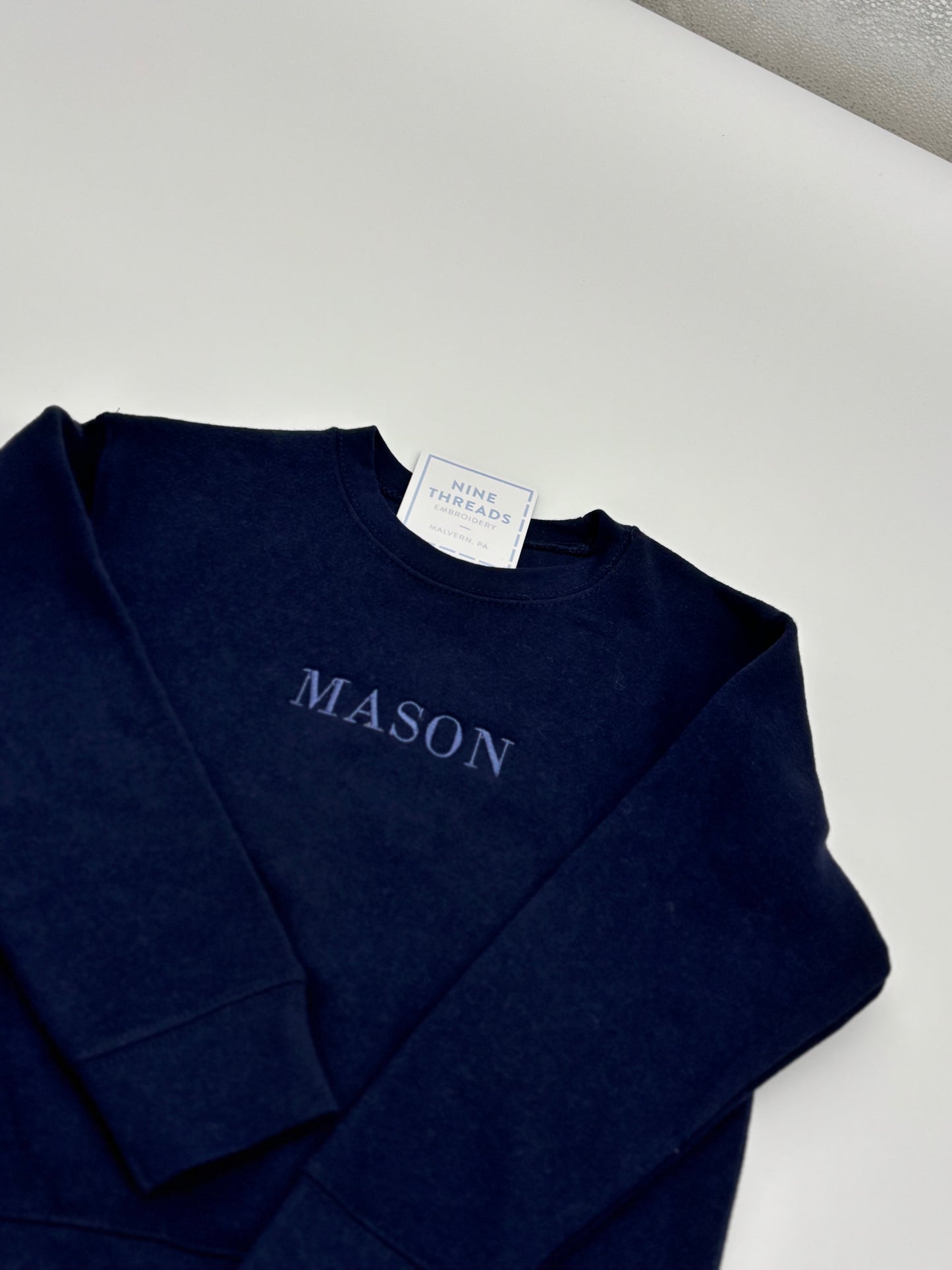 Toddler or Youth Name Sweatshirt