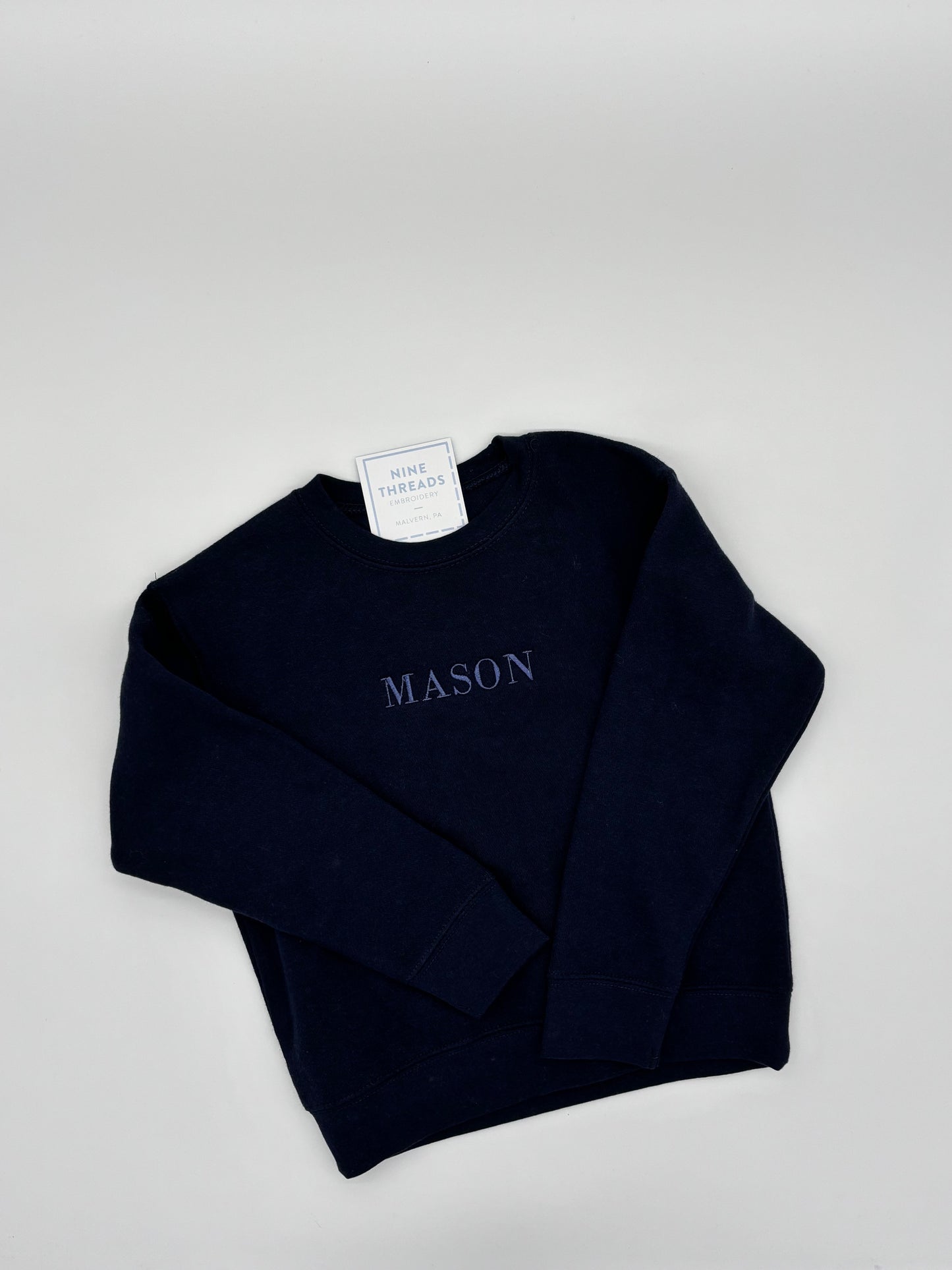 Toddler or Youth Name Sweatshirt