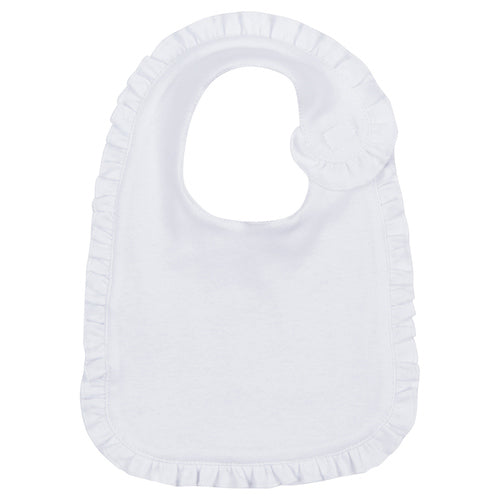 Name or Monogram Ruffled Bib