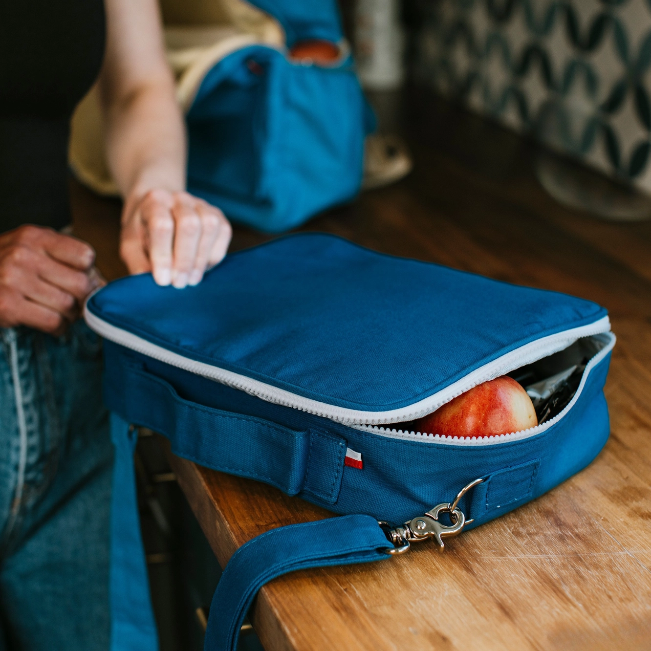 Canvas Lunch Box - Multiple Colors