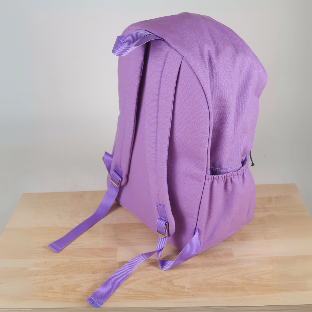 Full-Size Canvas Backpack - Multiple Colors