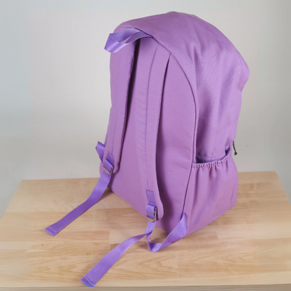 Full-Size Canvas Backpack - Multiple Colors