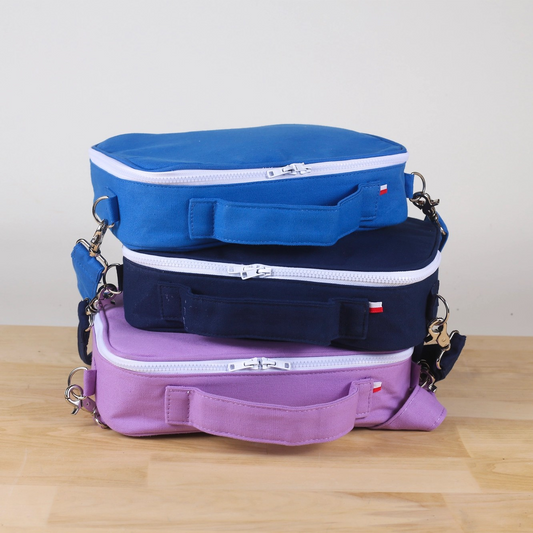Canvas Lunch Box - Multiple Colors