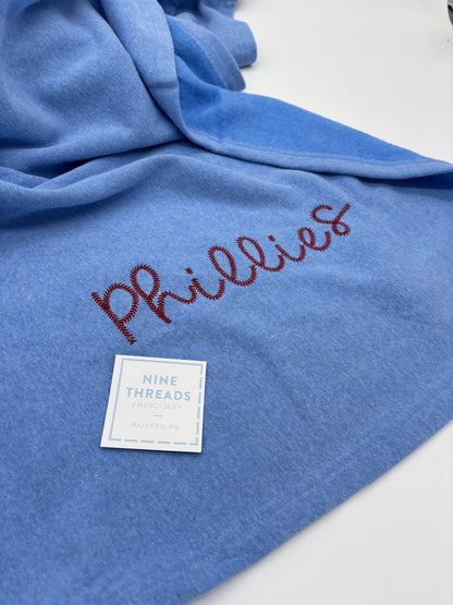 Sweatshirt Blanket Eagles or Phillies