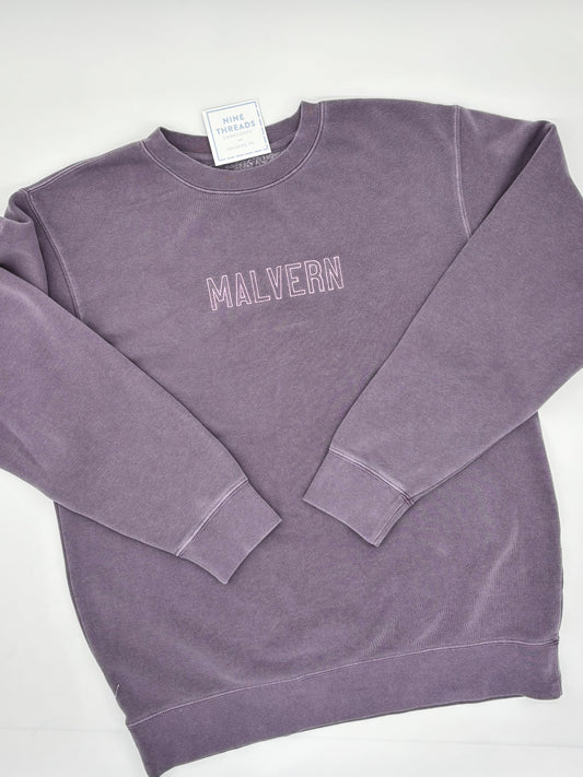 Malvern (Or your own phrase!) Adult Crewneck Sweatshirt