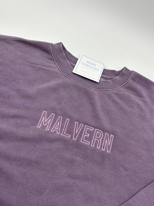 Malvern (Or your own phrase!) Adult Crewneck Sweatshirt