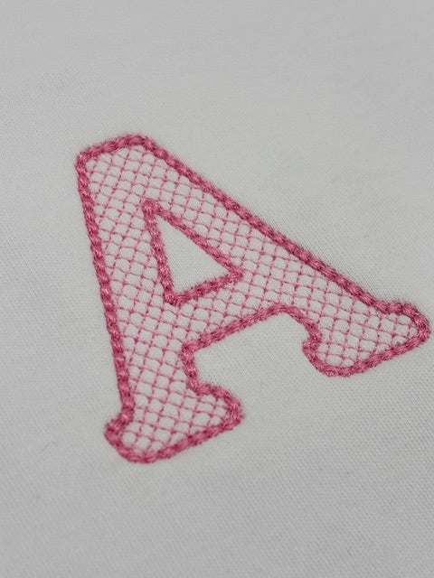 Picot Trim Burp Cloth