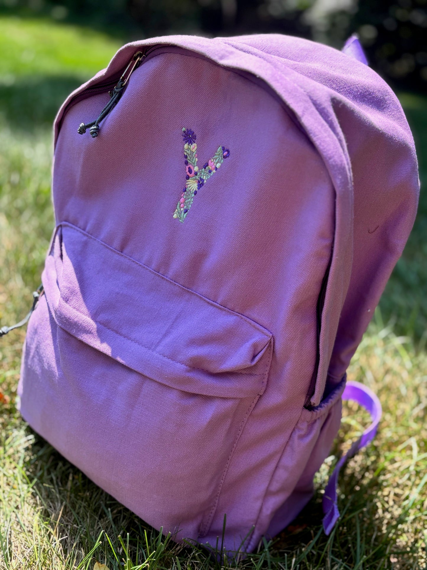 Full-Size Canvas Backpack - Multiple Colors