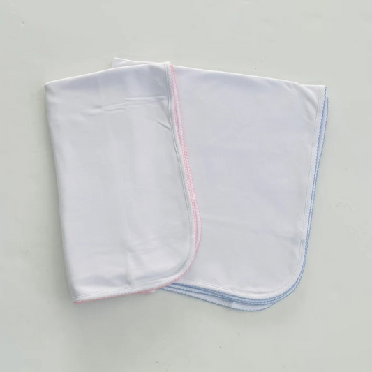 Picot Trim Baby Blanket