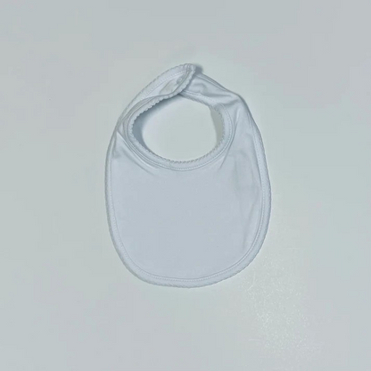 Name or Monogram Picot Trim Bib