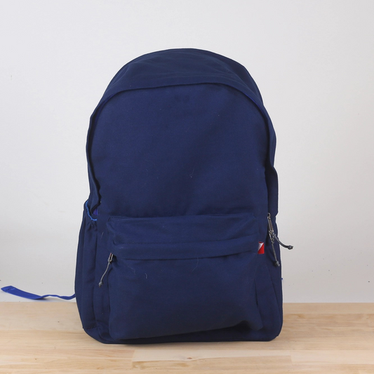 Full-Size Canvas Backpack - Multiple Colors